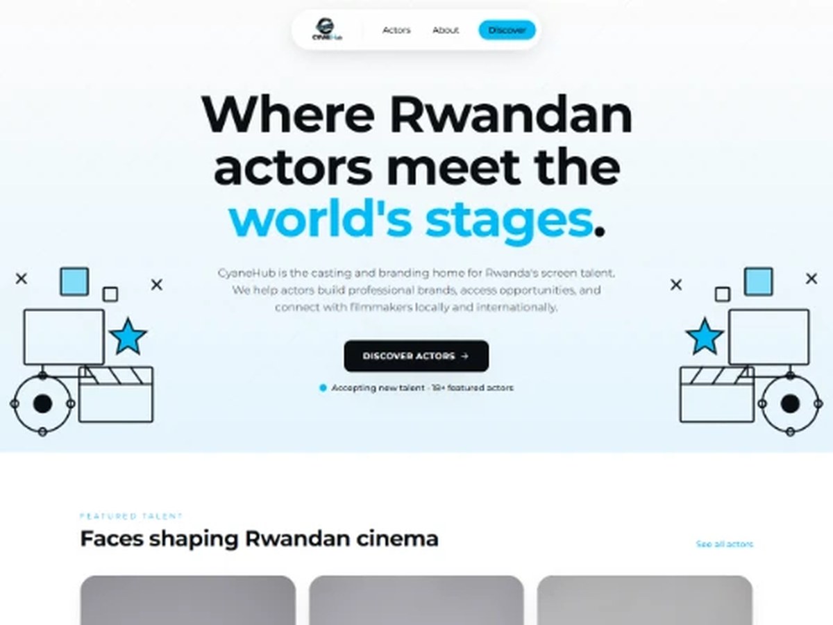CyaneHub website, Casting, Product